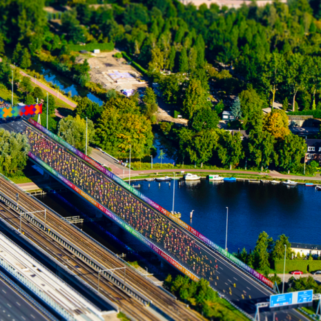 Ayvens hoofdsponsor en mobiliteitspartner Run op de Ring tijdens 750 jaar Amsterdam