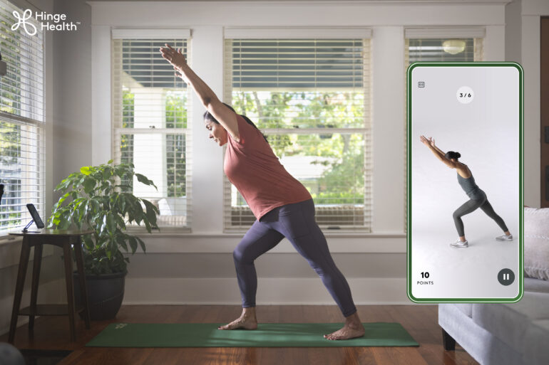 Hinge Health app