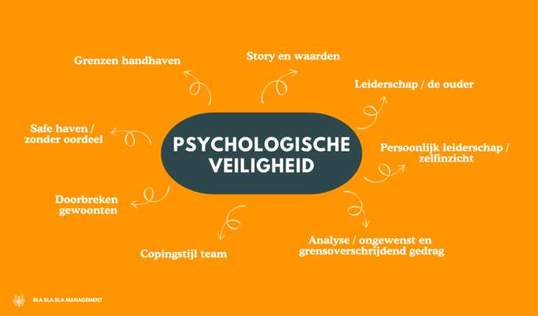 Psychologische veiligheid woordweb