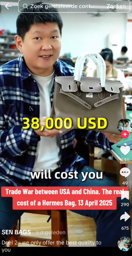 sen bags op tiktok