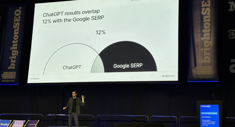 Presentatie BrightonSEO - ChatGPT en Google SERP