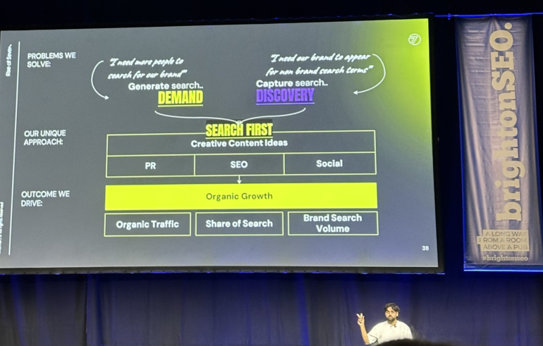 Presentatie BrightonSEO - demand en discovery