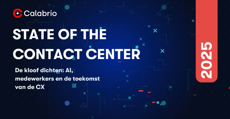 Onderzoek door Calabrio: 98 procent van alle contactcenters maakt gebruik van AI, en 61 procent krijgt daardoor te maken met moeilijkere gesprekken