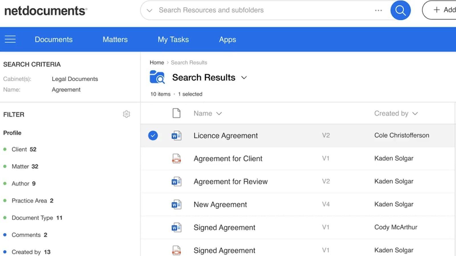 Zeven advocatenkantoren in Nederland kiezen voor NetDocuments