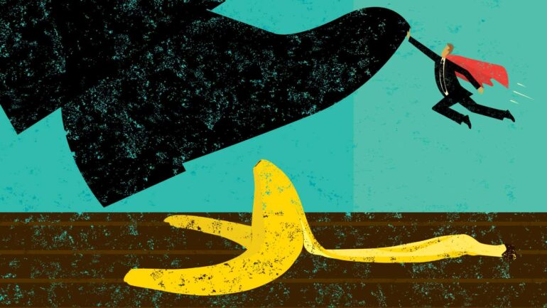 Schoen die bijna op bananenschil trapt bij artikel over valkuilen B2B-klantonderzoek