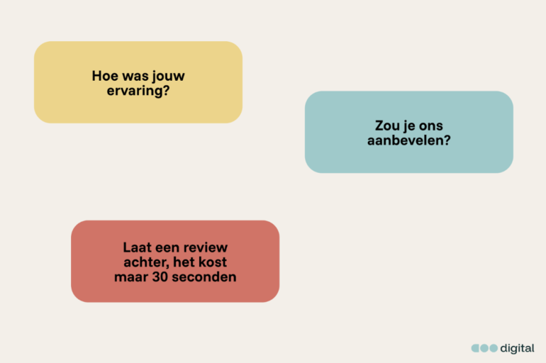 vragen voor recensies