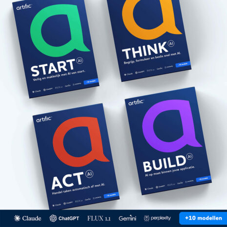 Persbericht: Artific introduceert nieuwe AI-productlijn START, THINK, ACT en BUILD