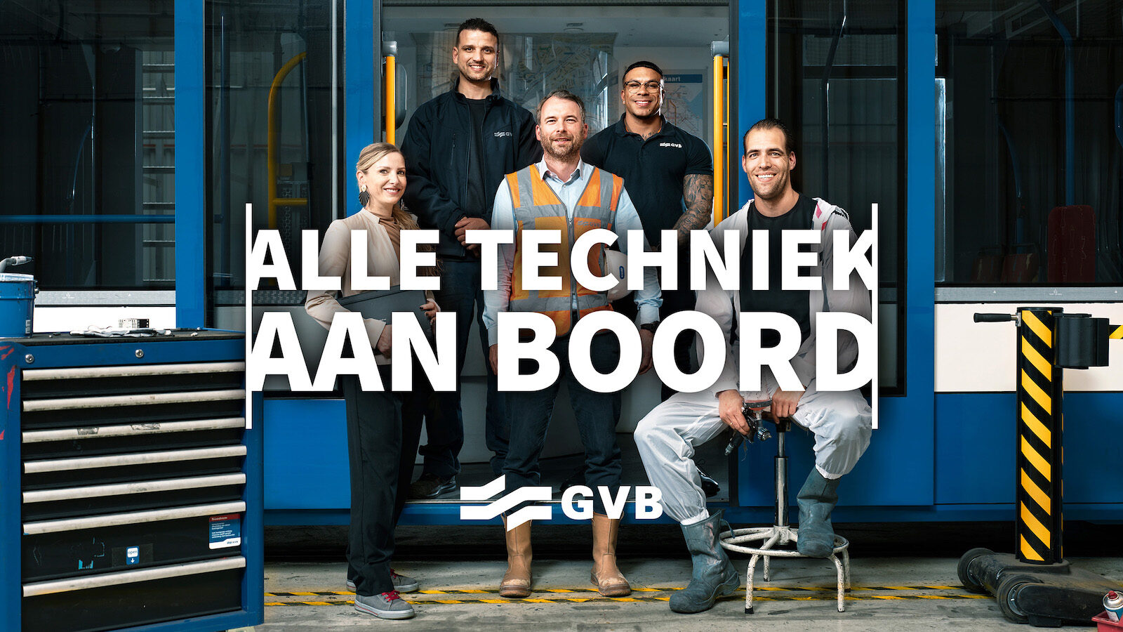 Nieuwe wervingscampagne: Alle techniek aan boord