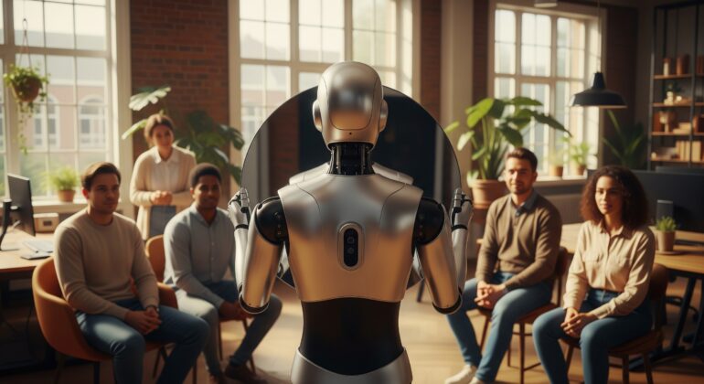 AI die team een spiegel voorhoudt