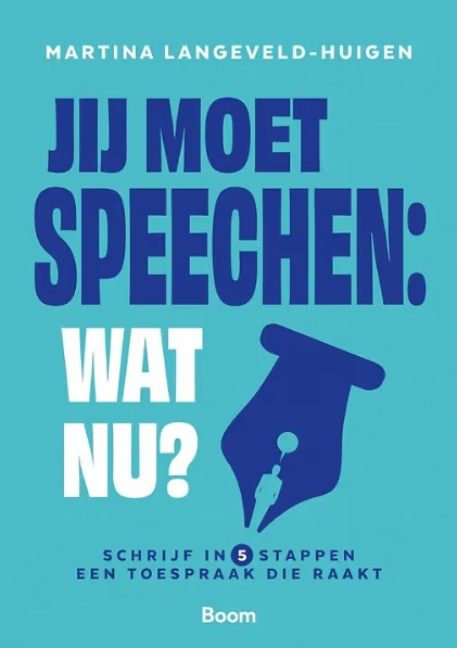 Boekcover Jij moet speechen