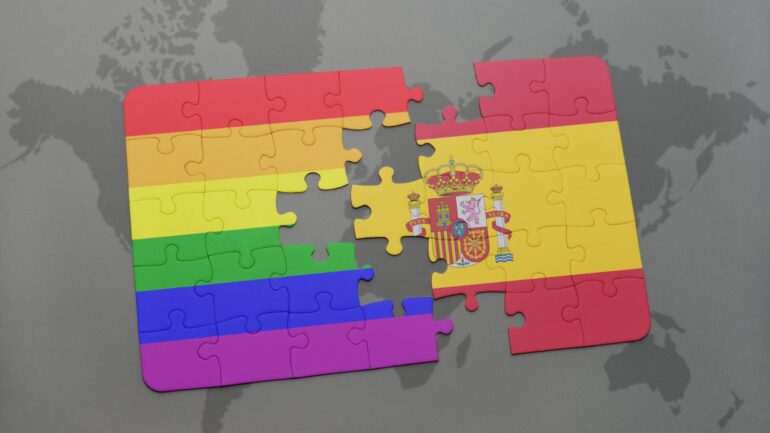 Spaanse vlag en puzzel