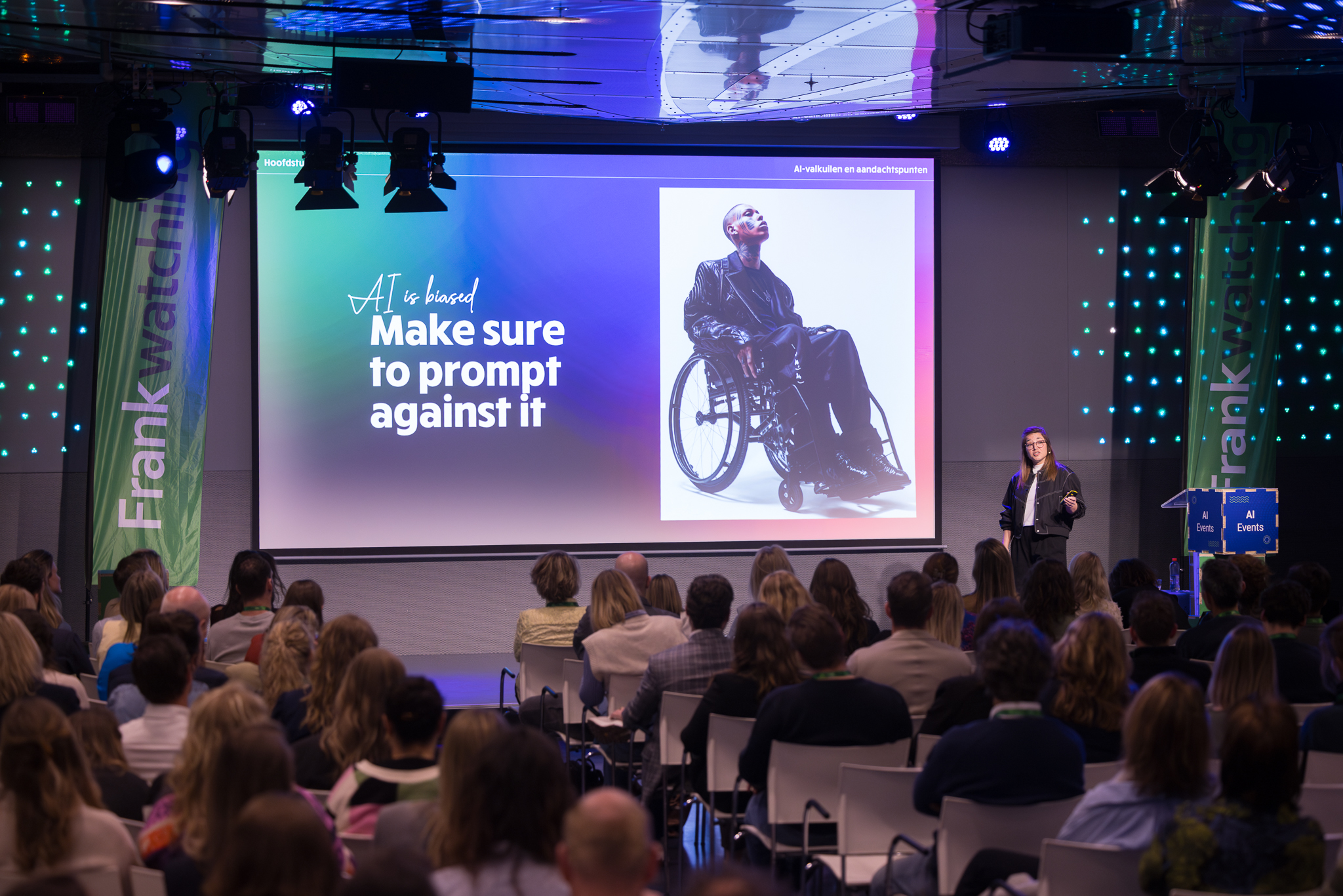 presentatie persoon in rolstoel