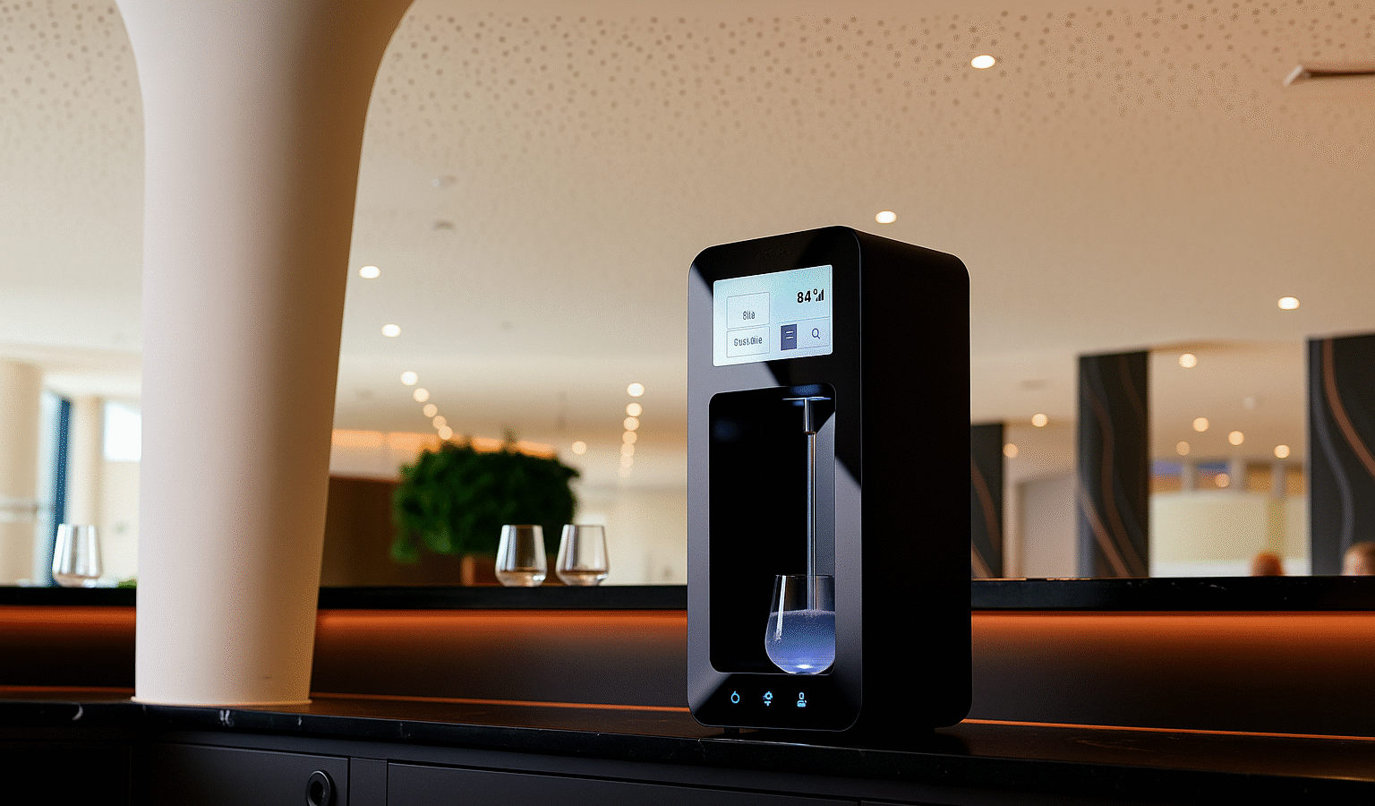 Aquablu: Tech‑enabled hydratiesysteem dat werkplekken gezonder, duurzamer en aantrekkelijker maakt – Met hun missie om een miljard mensen elke dag meer te laten drinken, verovert het innovatieve Aquablu de markt