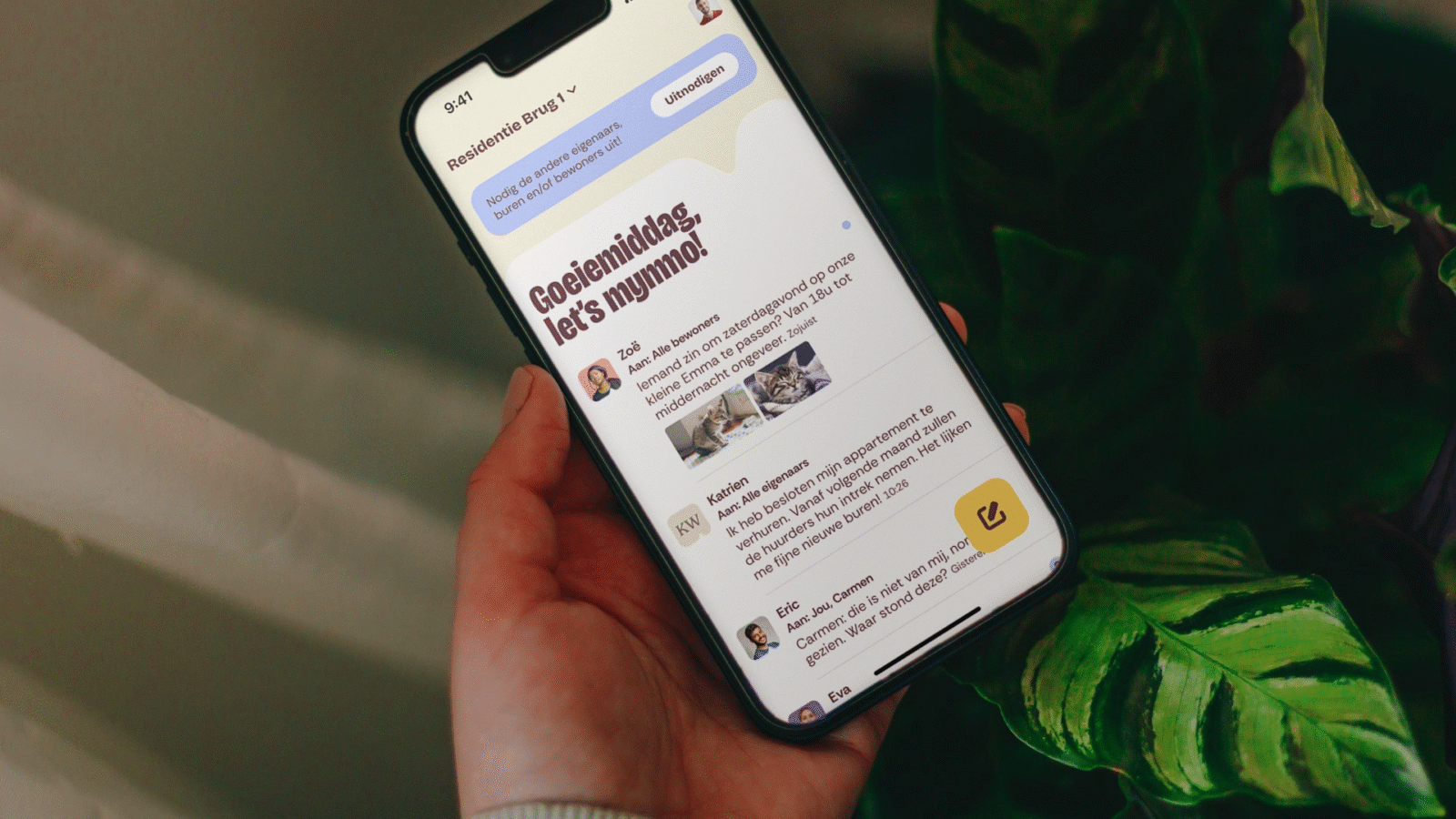 mymmo: Lancering nieuwe community app voor appartementsbewoners