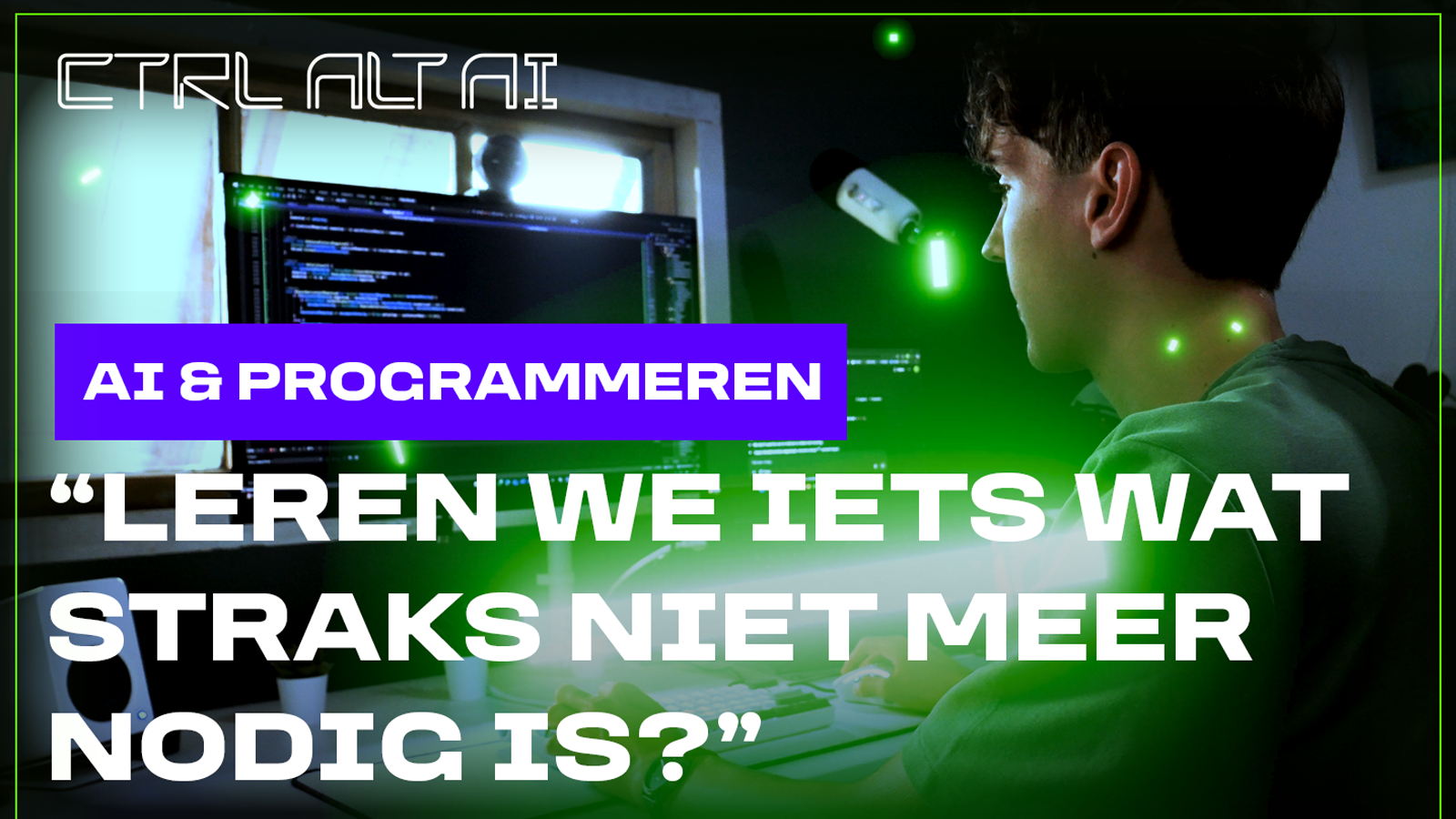 Nieuwe docuserie CTRL ALT AI onderzoekt de impact van AI op het onderwijs