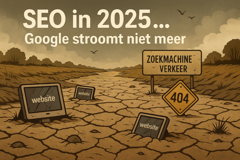 Topical authority Google stroomt niet meer