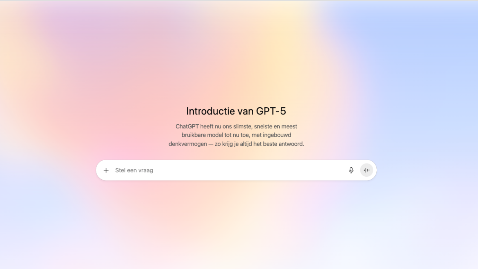 Nieuw OpenAI-model GPT-5 is een evolutie, geen revolutie