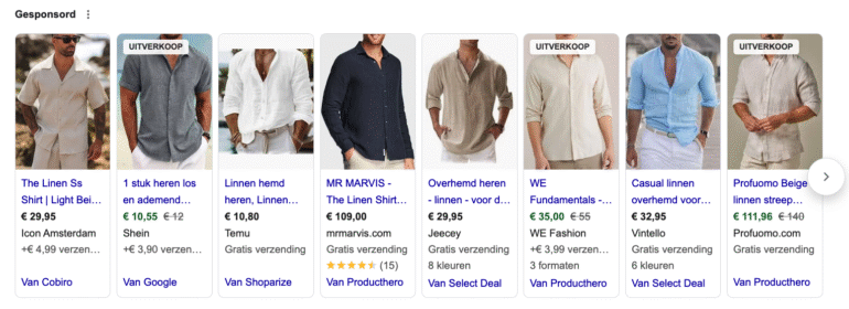 Shopping ads