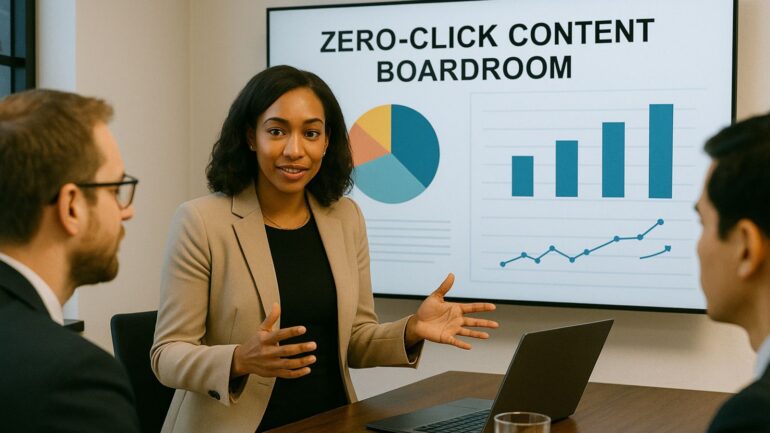 Zero-click content en AI Overviews: wat als de boardroom nog op clicks stuurt?