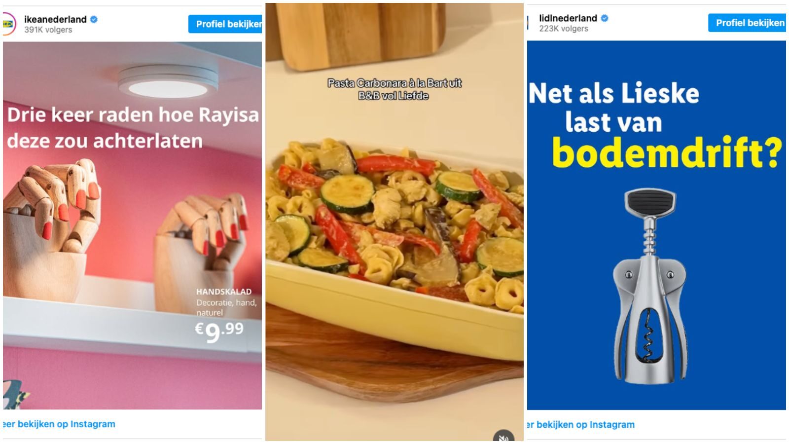 De leukste B&B Vol Liefde-inhakers van Grand’Italia, Lidl & meer