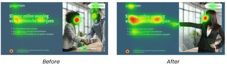 Gaze Cueing in actie: de onbewuste reflex om andermans blik te volgen.