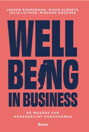 Cover van het boek Wellbeing in business
