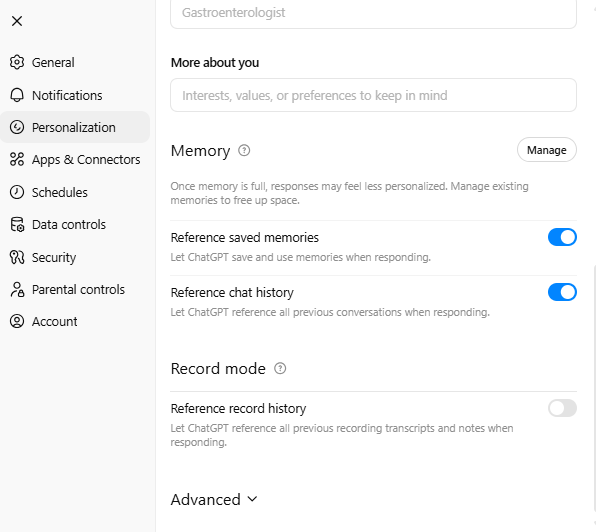 Het geheugen van AI zorgt ervoor dat de tool onthoudt wat jij eerder hebt verteld en zich aanpast aan jouw manier van werken.