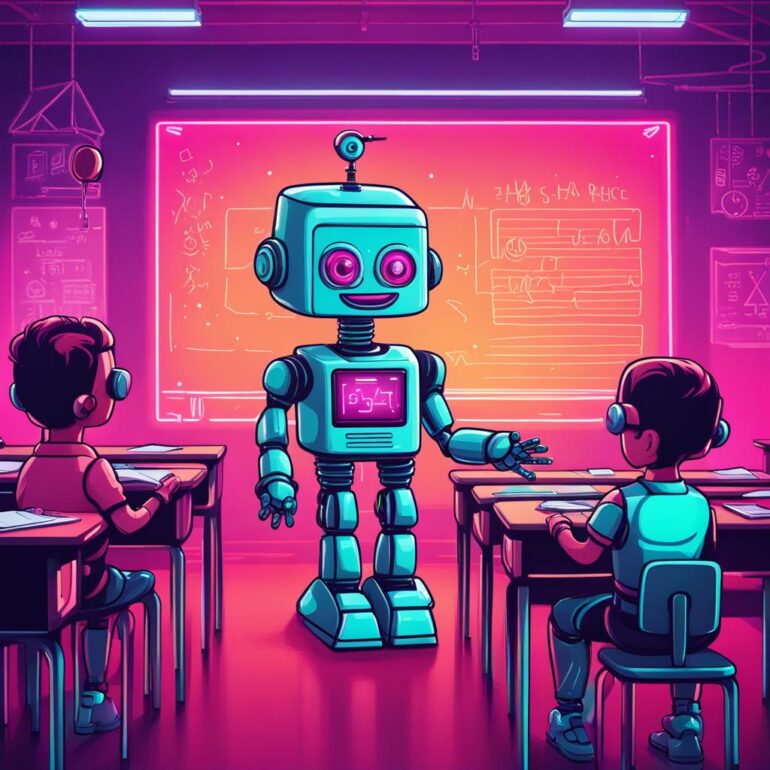 Frobot (bron: Nightcafe)