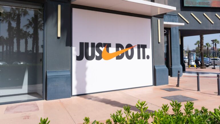 Just do it op een winkel