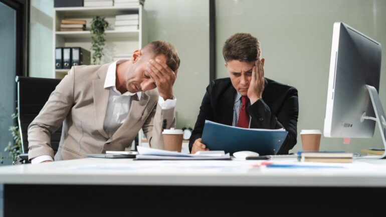 Mensen die balen dat iets niet is gelukt