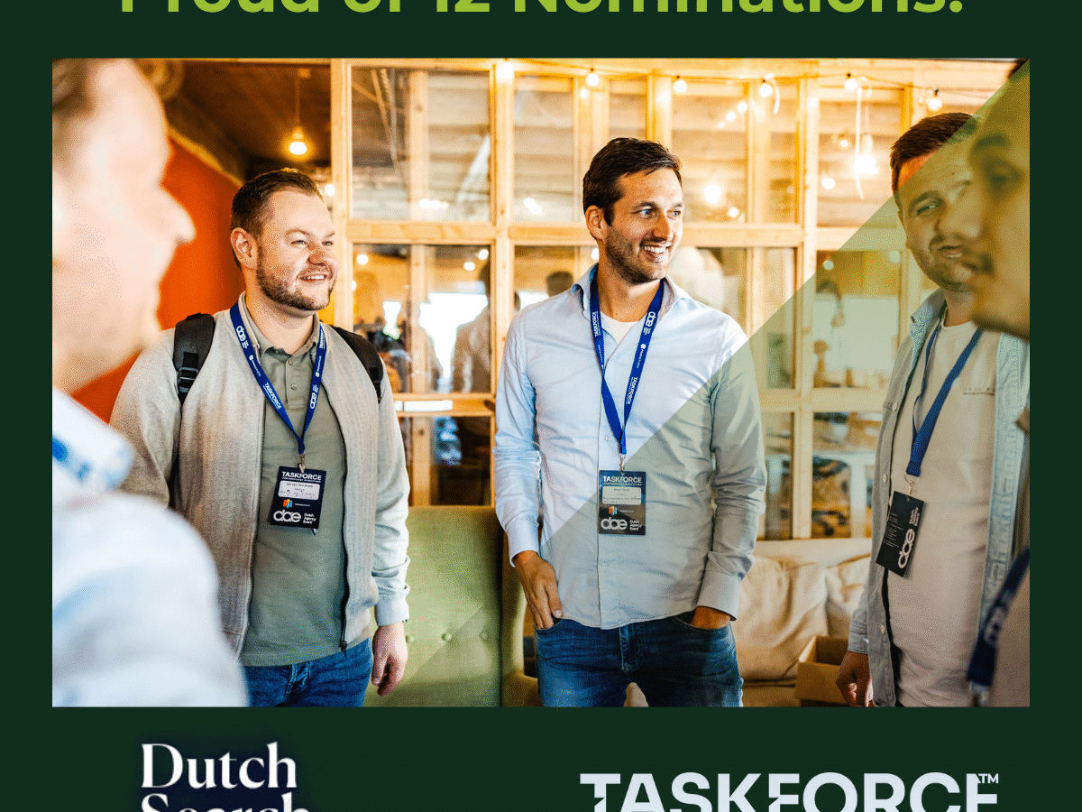 Taskforce sleept 12 nominaties in de wacht bij eerste deelname aan de Dutch Search Awards