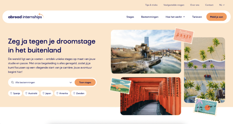 Abroad internship zorgt voor een toegankelijke, inclusieve en verantwoorde website
