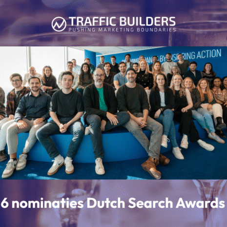 6 nominaties voor Traffic Builders bij Dutch Search Awards 2025