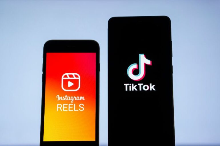 TikTok en Instagram
