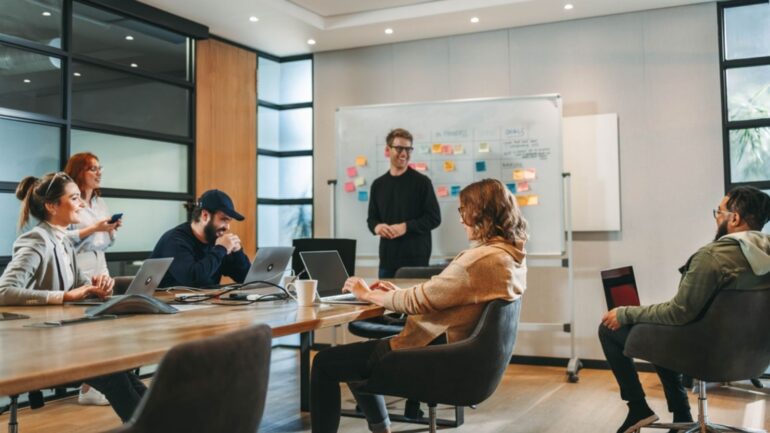 Managementteam in overleg