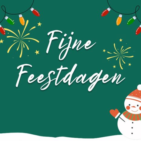 Fijne feestdagen & een digitale toast op onze community
