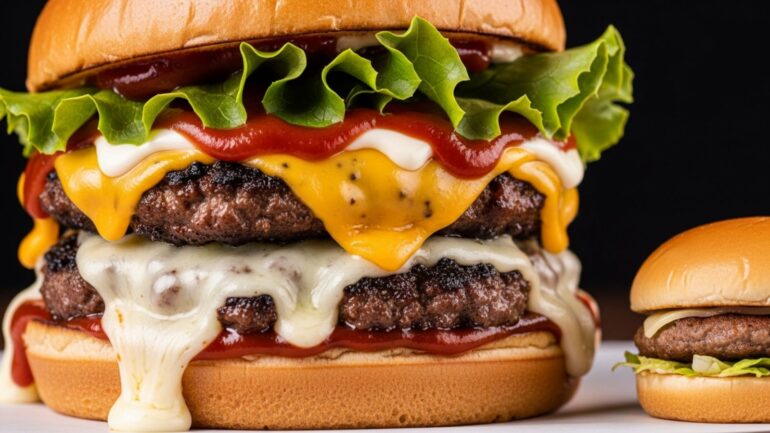 Neppe hamburger reclame