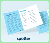 inhaakkalender marketing spotler