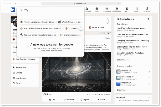 De zoeknauwkeurigheid van LinkedIn is verbeterd