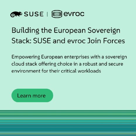 SUSE en evroc werken samen aan soevereine Europese cloudoplossingen