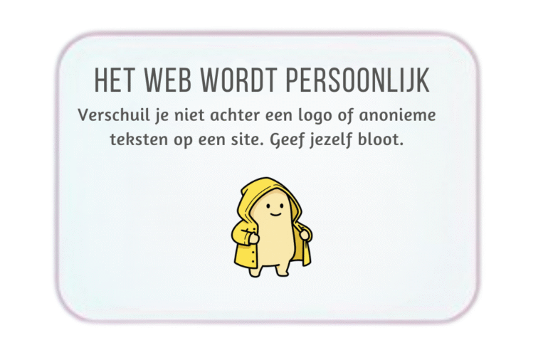 Het web wordt persoonlijk