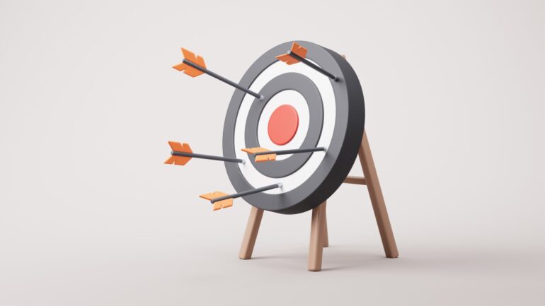 Pijlen die mis zijn geschoten