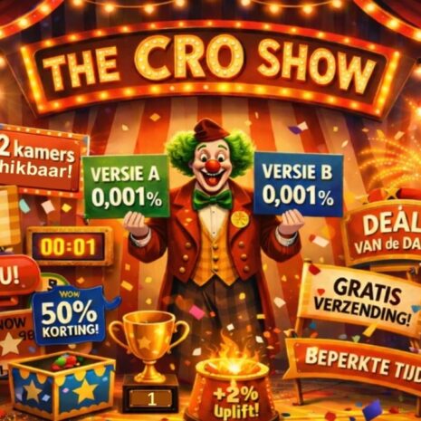 Je conversie verhogen? Waarom CRO-tests je structureel tegenhouden