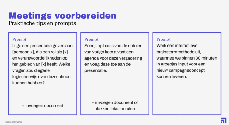 Slide presentatie Mark van Nieuwenhoven De nieuwe zaak SocialToday Event