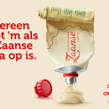 Zaanse Mayonaise lanceert nieuwe campagne en pay-off: Zo smaakt er écht maar een