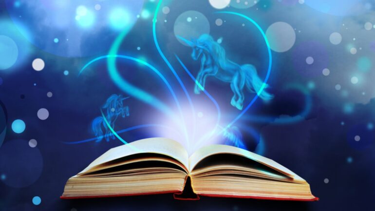 Sprookje uit een boek, storytelling