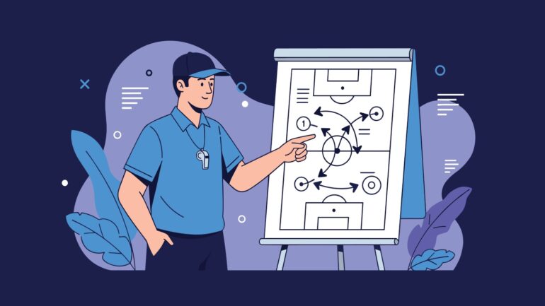 een voetbalcoach mag niet afhankelijk worden van AI