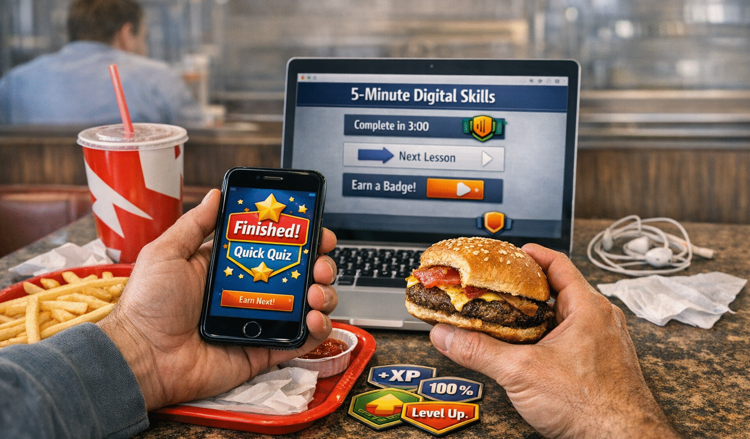 Fastfood-leren werkt niet [5 benaderingen die wél werken]