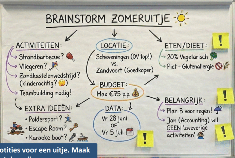Brainstorm zomeruitje