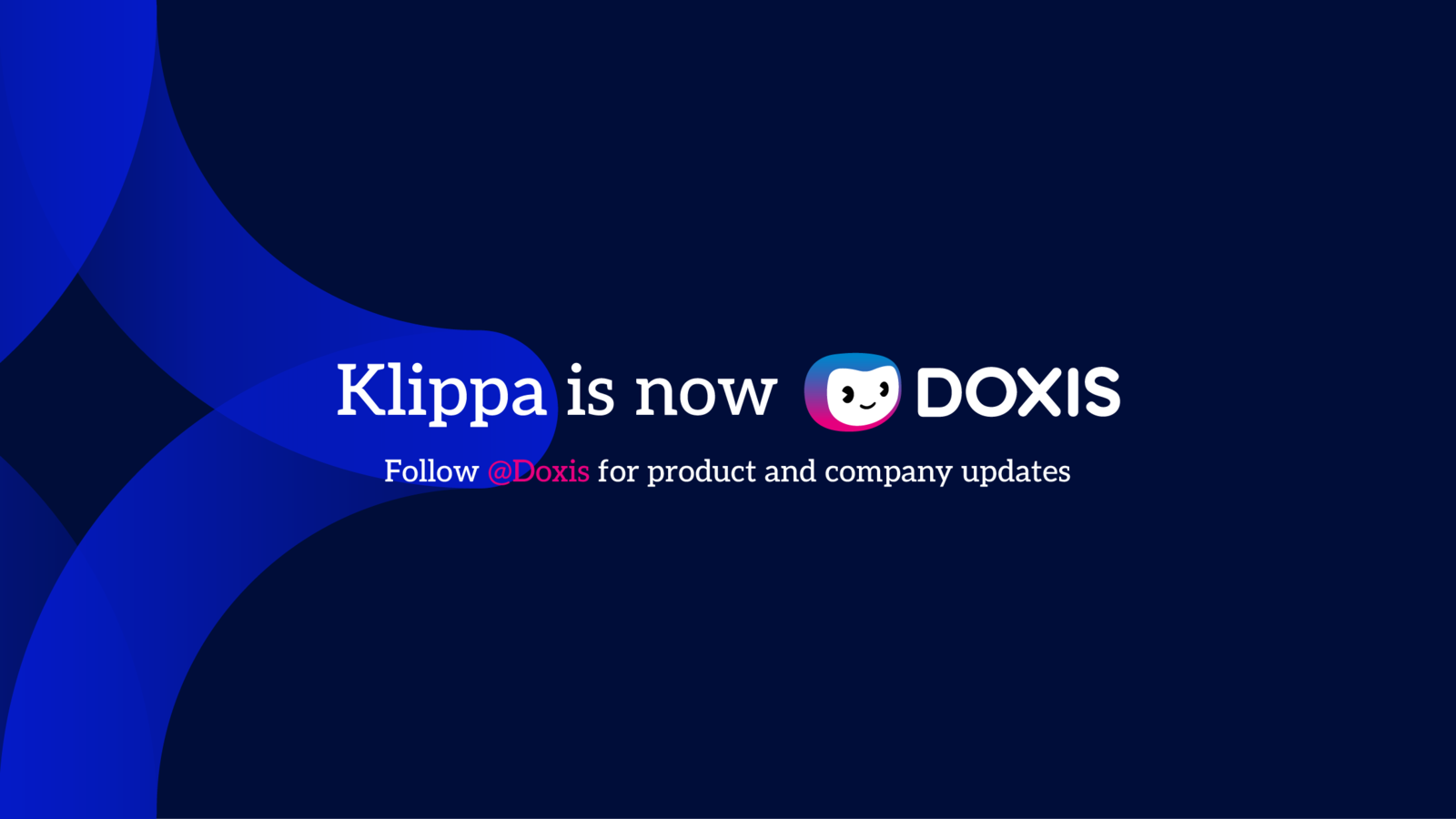 Klippa gaat verder onder nieuwe naam: Doxis